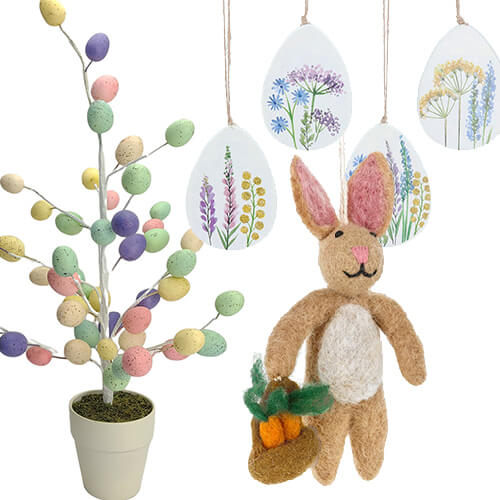Easter Tree Decorating
